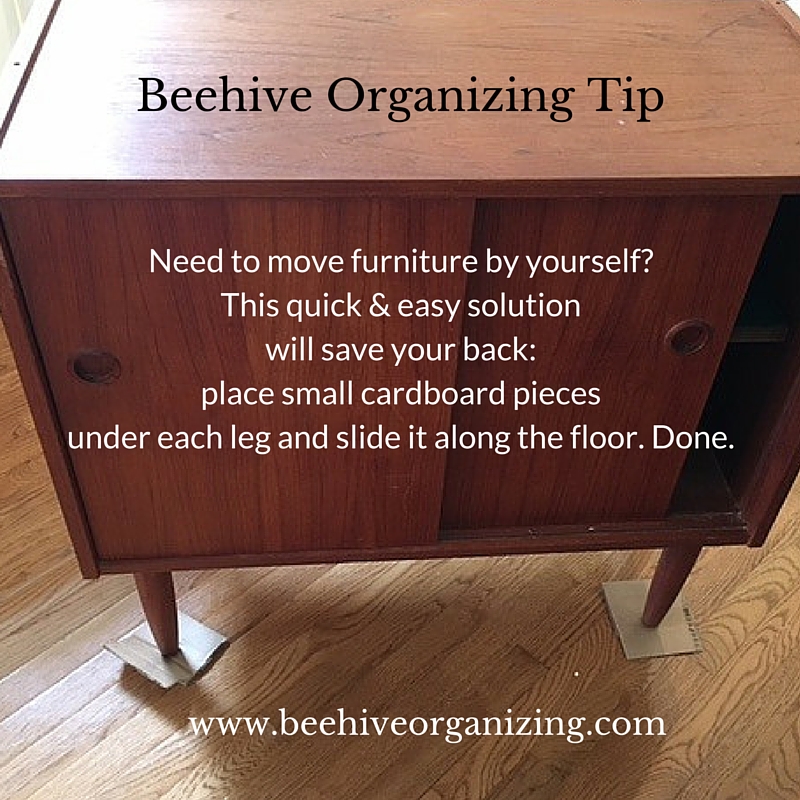 Beehive Organizing Tip